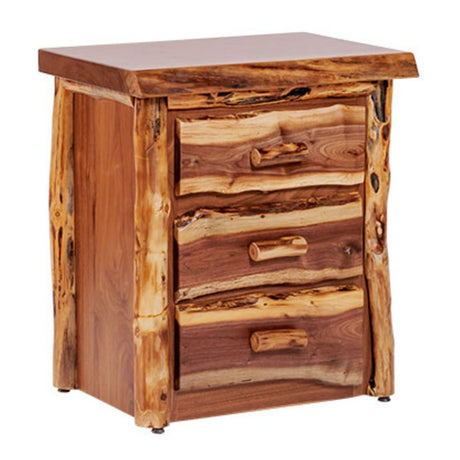 Pikes Peak 3 Drawer Night Stand