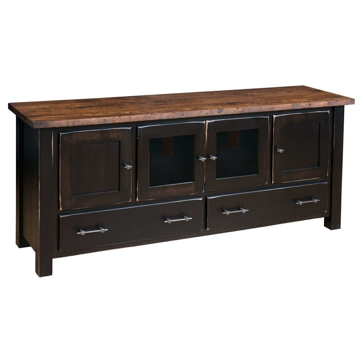 Reclaimed Barn Wood TV Stand - 70"