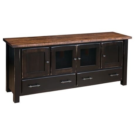 Reclaimed Barn Wood TV Stand - 70"