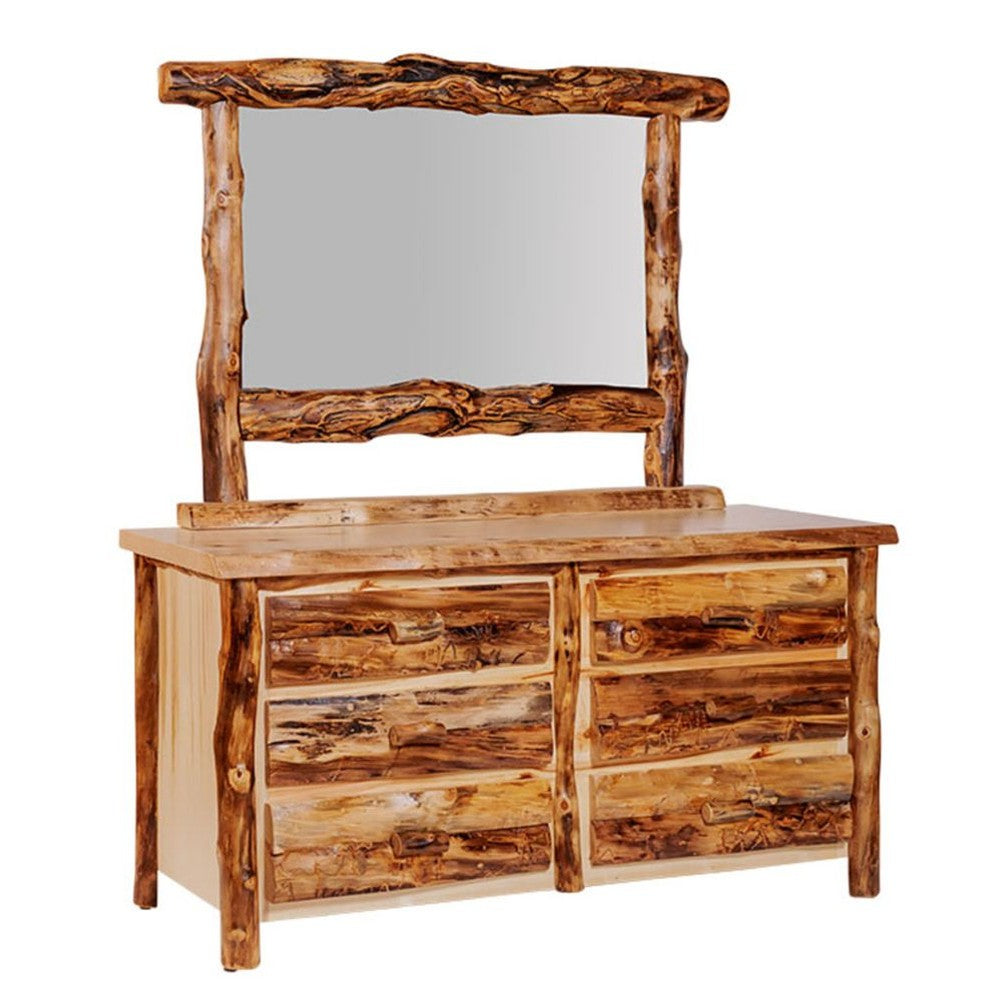 Rocky Mountain 6 Drawer Dresser