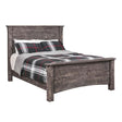 Rough Cut Flat Panel Bed