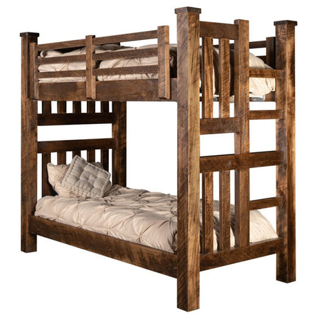 Rough Cut Maplewood Bunkbed