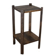 Rough Cut Maplewood Shelf Stand