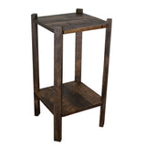Rough Cut Maplewood Shelf Stand
