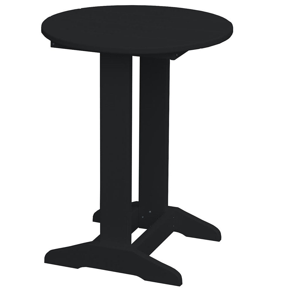 Round Balcony Side Table