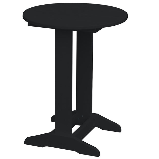 Round Balcony Side Table