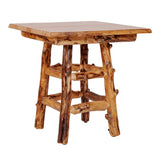 Rustic Mission Bar Table