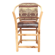 Hickory Hoop Stationary Bar Chair