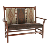 Black Walnut Love Seat