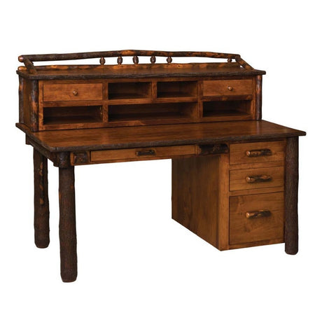 Secretary Desk With Desk Top Organizer