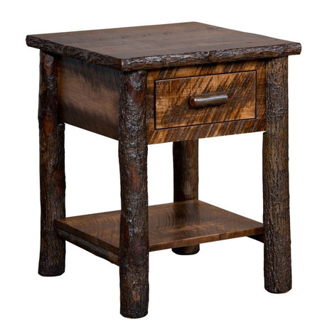 Settlers 1 Drawer Nightstand With Bottom Shelf