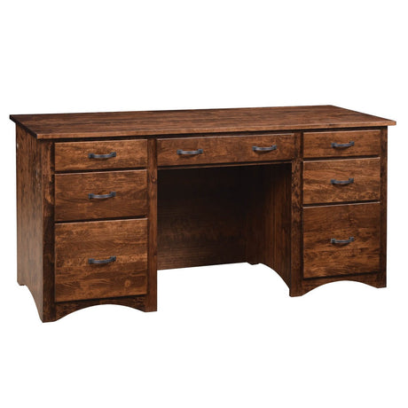 Shaker Double Pedestal Desk