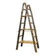 Showcase Ladder With 3 Solid Shelves