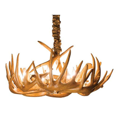 Single Tier Antler Chandelier