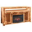 TV Cabinet with Opening & Fireplace