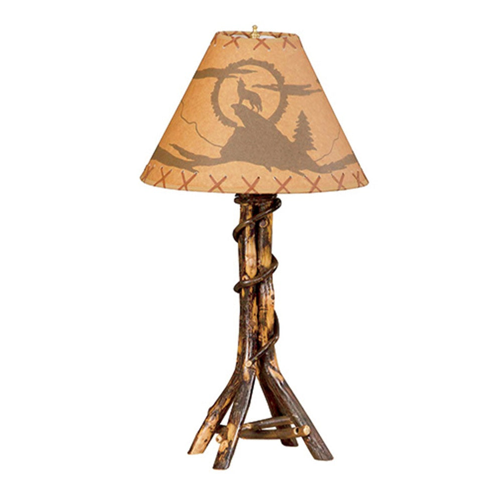 Split Twig Legs Lamp