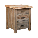 Tamba 3 Drawer Nightstand