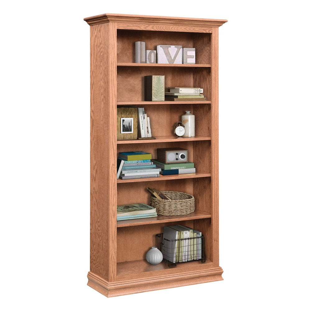 Traditional Open Bookcase