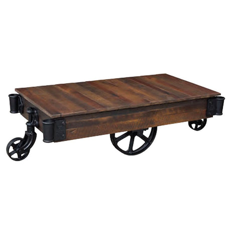 Urban Railroad Cart Coffee Table