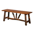 Wagon Wheel Bench