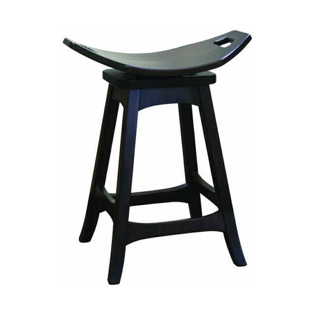 Weston Saddle 24" Swivel Bar Stool