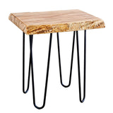Wishbone End Table - Ambrosia Maple