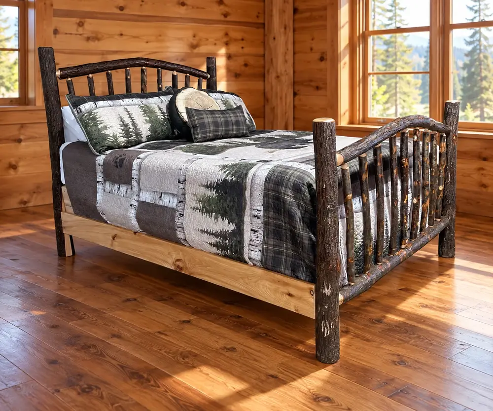 Hickory bedroom room visualization