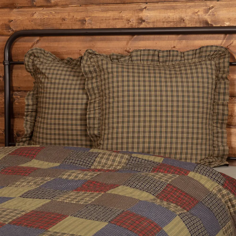 Cedar Ridge Plaid Euro Sham