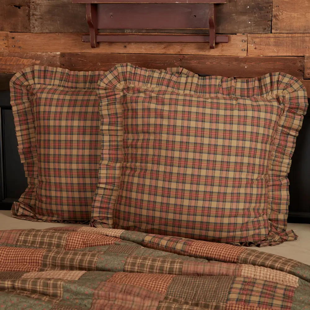 Crosswoods Plaid Euro Sham