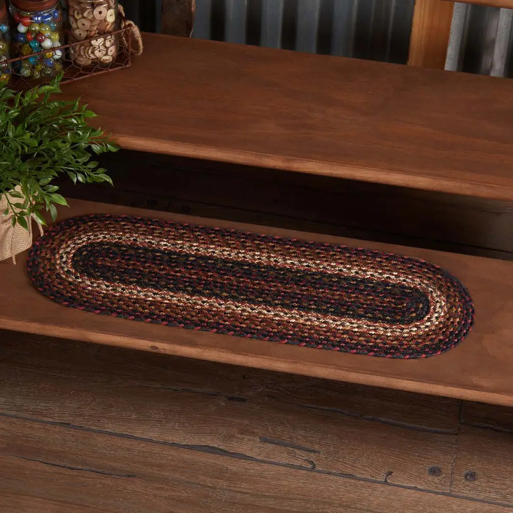 Beckham Jute Stair Tread Latex